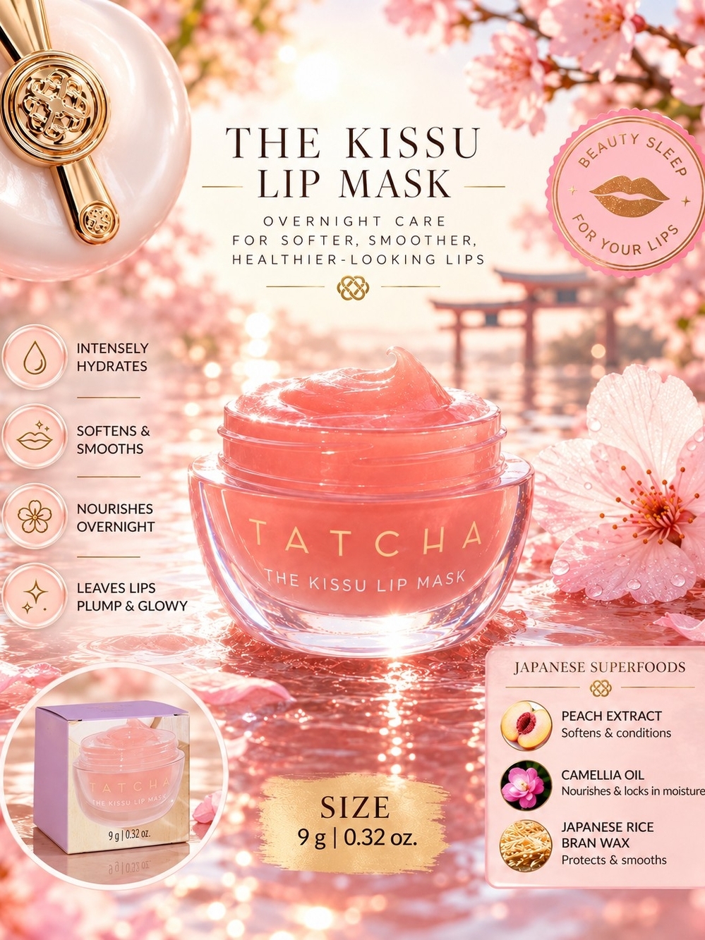 Tatcha The Kissu Lip MASK